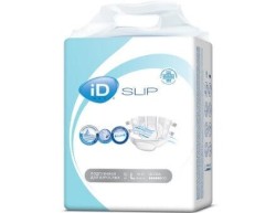 Подгузники для взрослых ID Бэйсик лардж р. L (100-160 см) 10 шт. 2100 мл