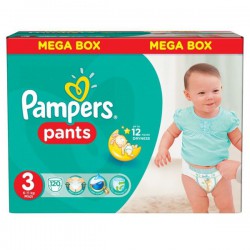 Подгузники-трусики 120 шт. Pampers миди 6-11 кг