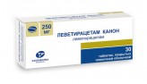 Леветирацетам Канон, табл. п/о пленочной 250 мг №30