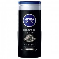 Гель для душа, Nivea (Нивея) 250 мл Сила угля