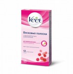 Восковые полоски для депиляции, Veet (Вит) №12 для нормальной кожи